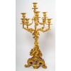 Garniture de cheminée en bronze doré, PICARD, fin XIXème siècle 22