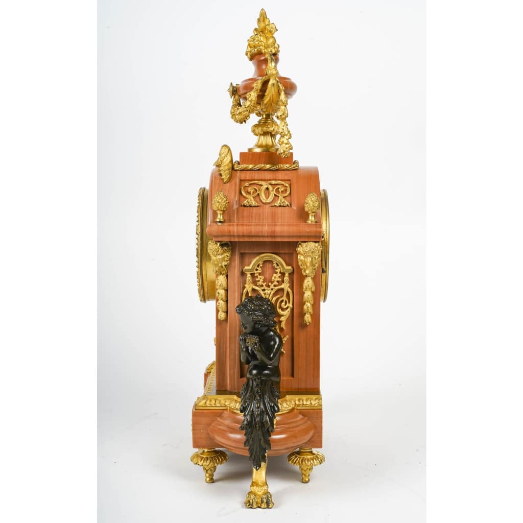 Une Belle Pendule De Style Louis XVI Fin XIXème Siècle 6