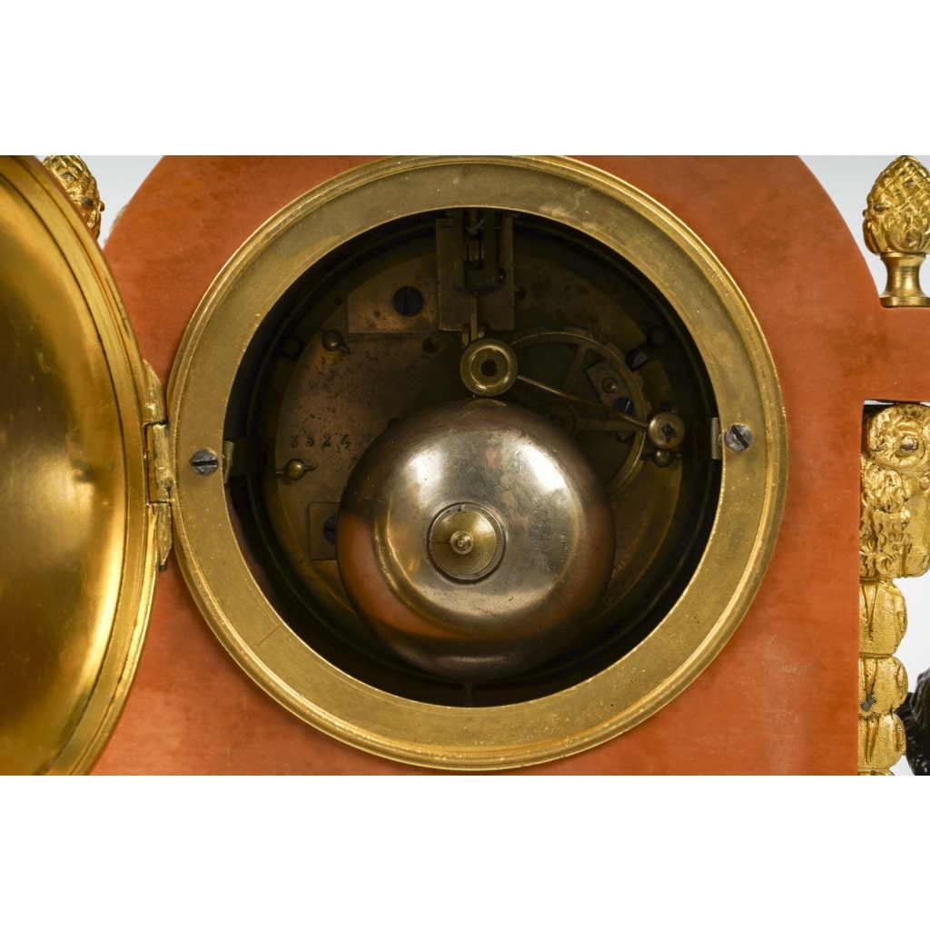 Une Belle Pendule De Style Louis XVI Fin XIXème Siècle 8