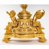 Une Pendule En Porcelaine Et Bronze Doré Fin XIXème Siècle 18