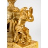 Une Pendule En Porcelaine Et Bronze Doré Fin XIXème Siècle 20