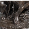Sculpture – Groupe De Bassets , Ravageot Et Ravageode , Emmanuel Frémiet (1824 -1910) – Bronze 24