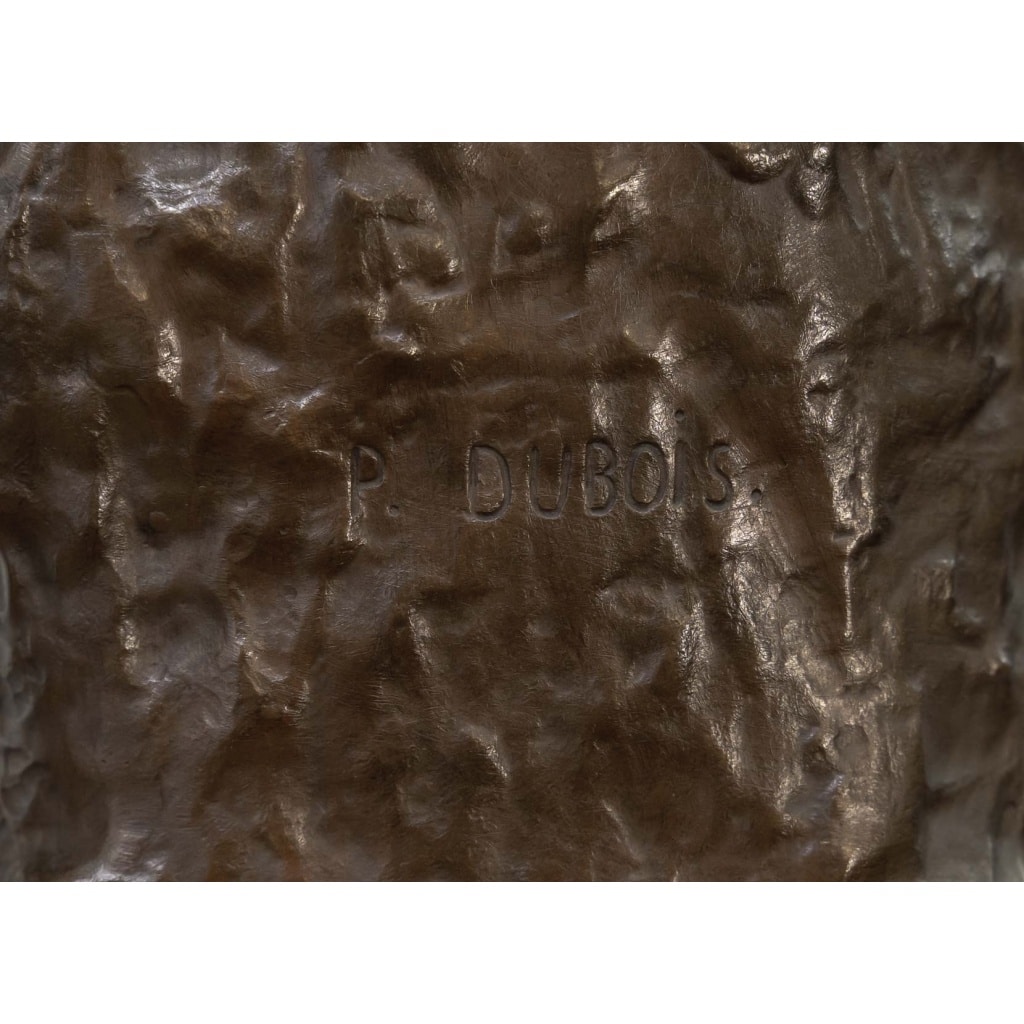 Sculpture – La Maternité , Paul Dubois (1829-1905) – Bronze 12