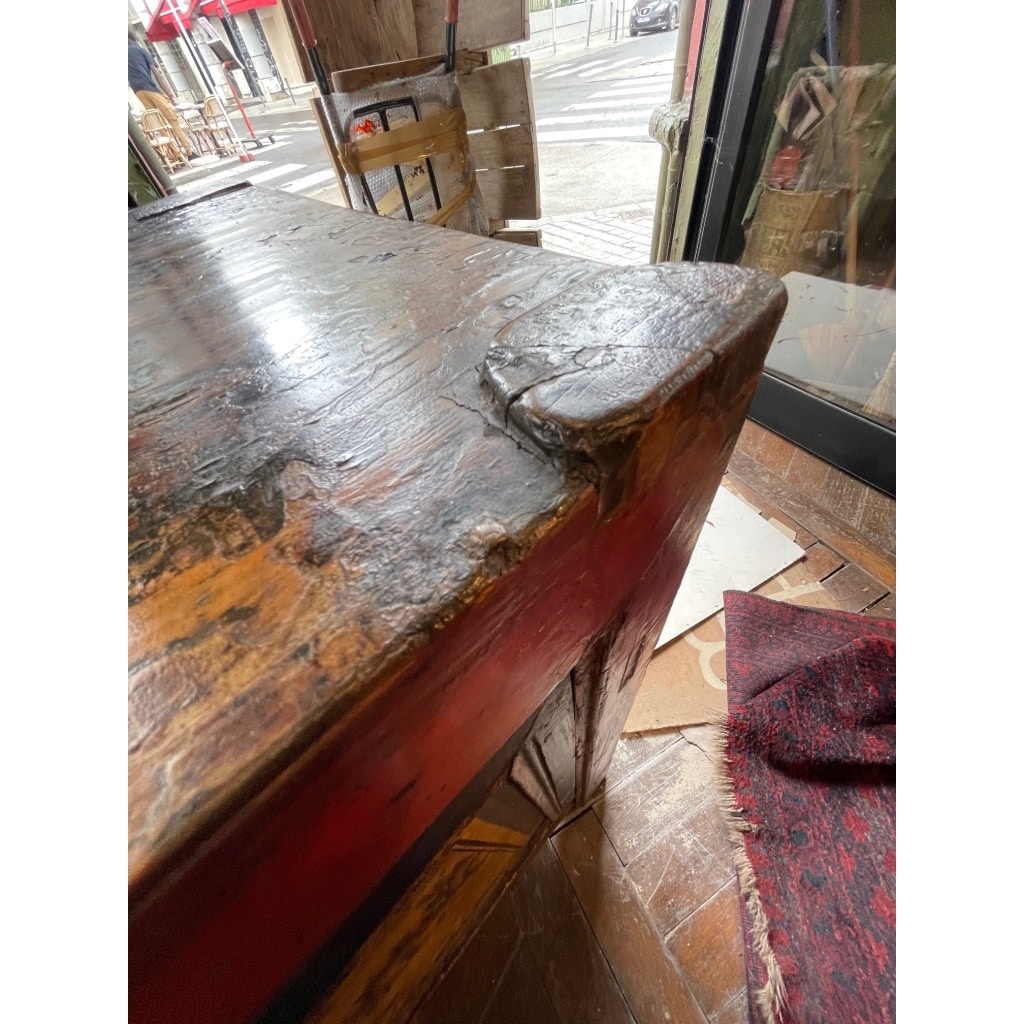 BUFFET ANCIEN CHINOIS 3 PORTES + 3 TIROIRS 5