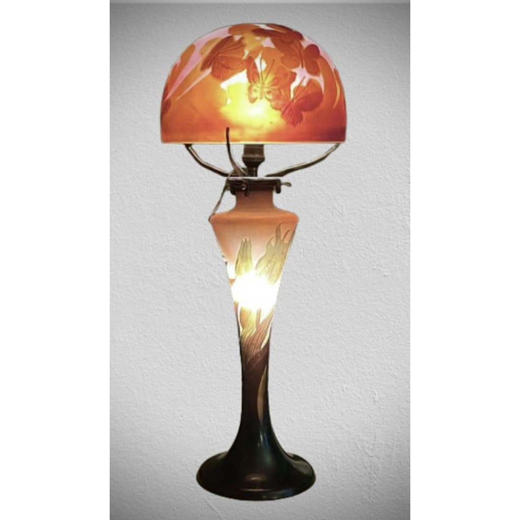 LAMPE D EMILE GALLÉ 4