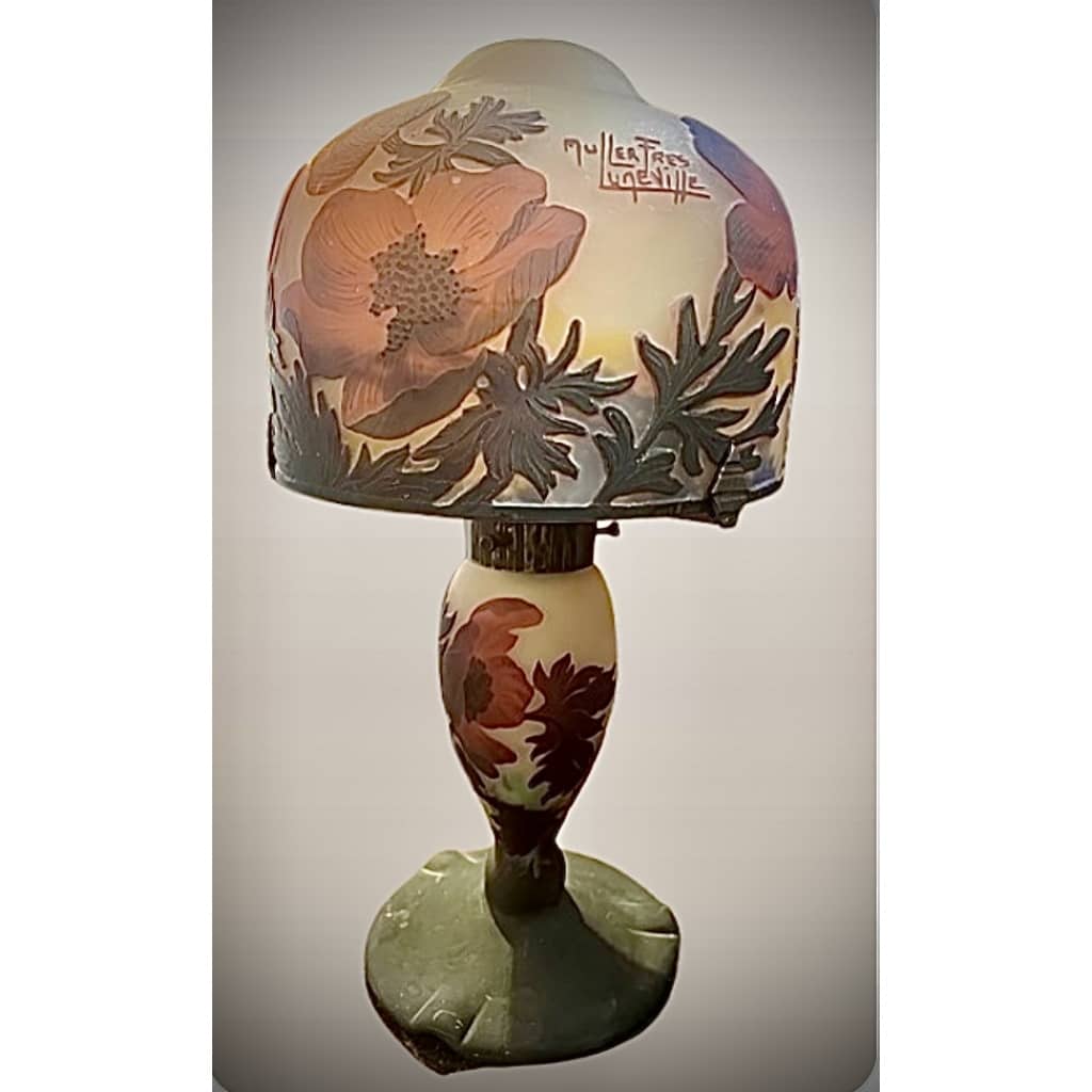 LAMPE DES ETABLISSEMENTS DE MULLER FRÈRES A LUNÉVILLE 4
