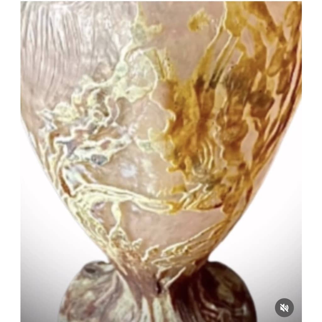 RARE VASE DES ETABLISSEMENTS DAUM 5