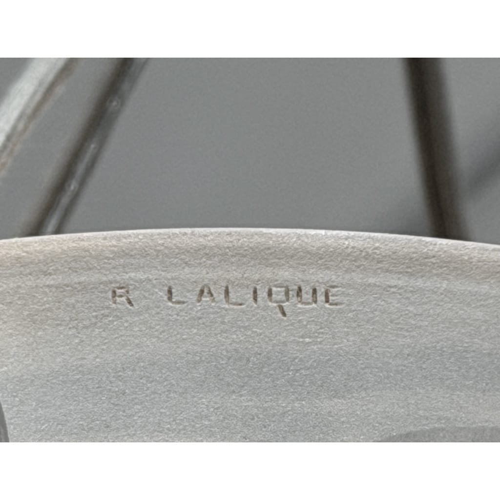 Suspension « Ronces » verre blanc de René LALIQUE 7 Suspension « Ronces » verre blanc de René LALIQUE 7