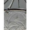Lustre « Feuilles de Charme » verre blanc de René LALIQUE 19 Lustre « Feuilles de Charme » verre blanc de René LALIQUE 19