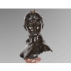 Sculpture – Buste De Diane Chasseresse , Alexandre Falguière (1831-1900) – Bronze 14