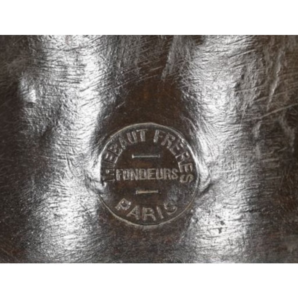 Sculpture – Buste De Diane Chasseresse , Alexandre Falguière (1831-1900) – Bronze 10