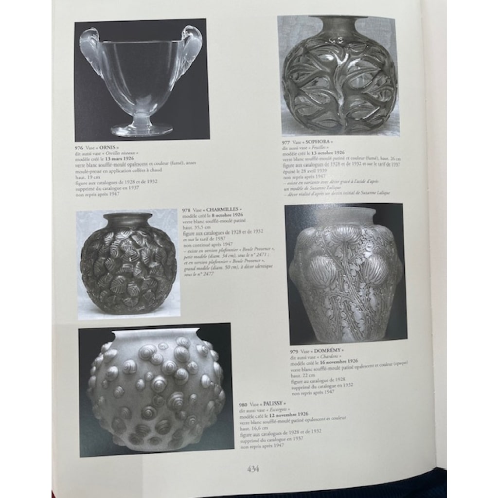 1926 – René Lalique Vase “ DOMREMY” 14