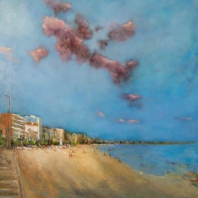 Tableau à l’huile intitulé « Bonjour Monsieur Marquet » de l’artiste peintre Isabelle Delannoy Tableau à l’huile intitulé « Bonjour Monsieur Marquet » de l’artiste peintre Isabelle Delannoy