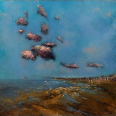 Tableau à l’huile intitulé « La Pêche Miraculeuse » de l’artiste peintre Isabelle Delannoy 2 Tableau à l’huile intitulé « La Pêche Miraculeuse » de l’artiste peintre Isabelle Delannoy 2