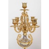 Garniture De Cheminée En Bronze Doré Et émail Cloisonné Fin XIXème Siècle 40
