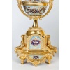 Garniture De Cheminée En Bronze Doré Et émail Cloisonné Fin XIXème Siècle 38