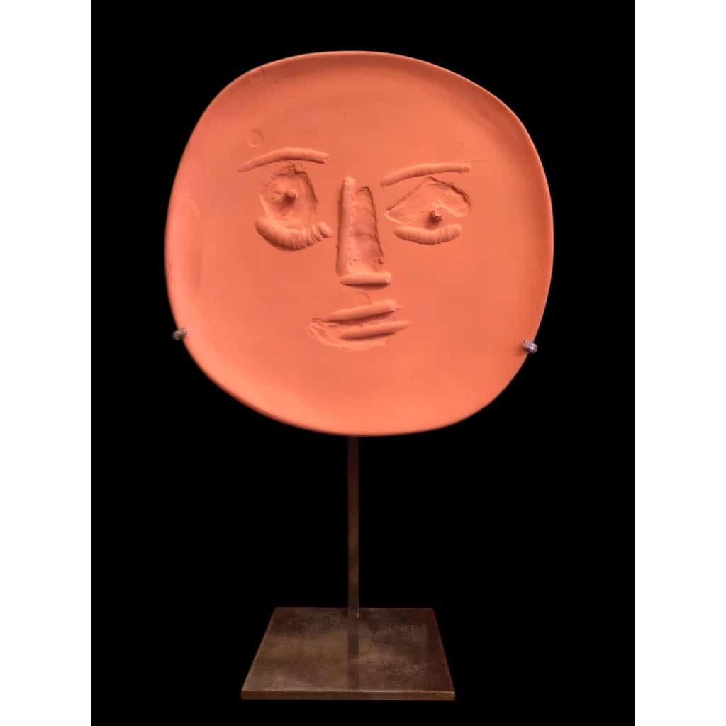 Pablo PICASSO & Ateliers Madoura Visage aux grands yeux 1960 N°444 du catalogue Alain Ramié 11 Pablo PICASSO & Ateliers Madoura Visage aux grands yeux 1960 N°444 du catalogue Alain Ramié 11