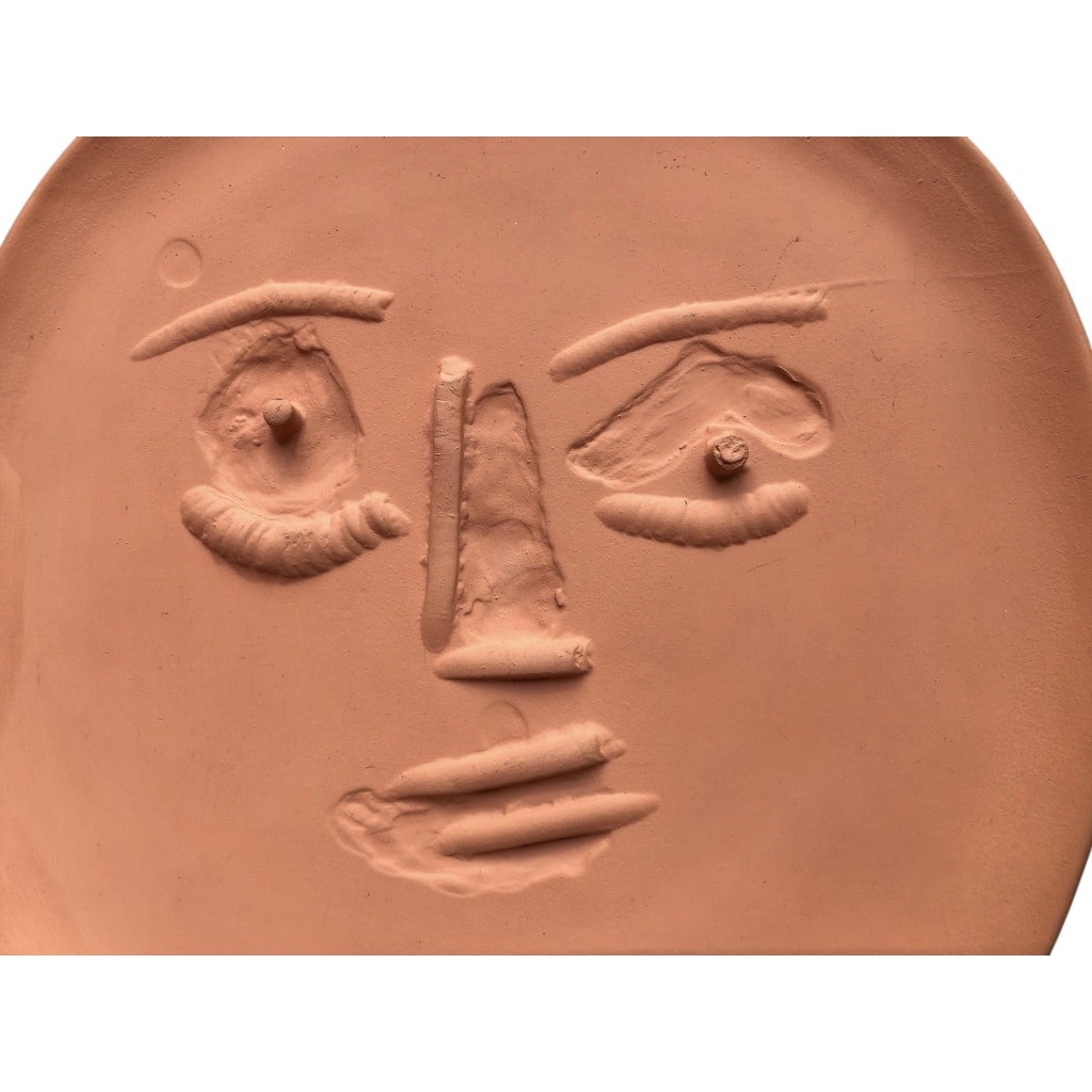 Pablo PICASSO & Ateliers Madoura Visage aux grands yeux 1960 N°444 du catalogue Alain Ramié 9 Pablo PICASSO & Ateliers Madoura Visage aux grands yeux 1960 N°444 du catalogue Alain Ramié 9