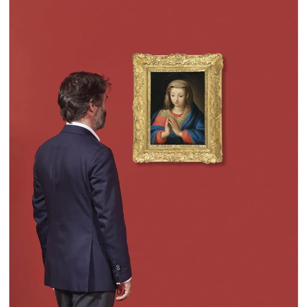 Vierge en prière – Ecole italienne, région des Marches, XVIIe siècle 4