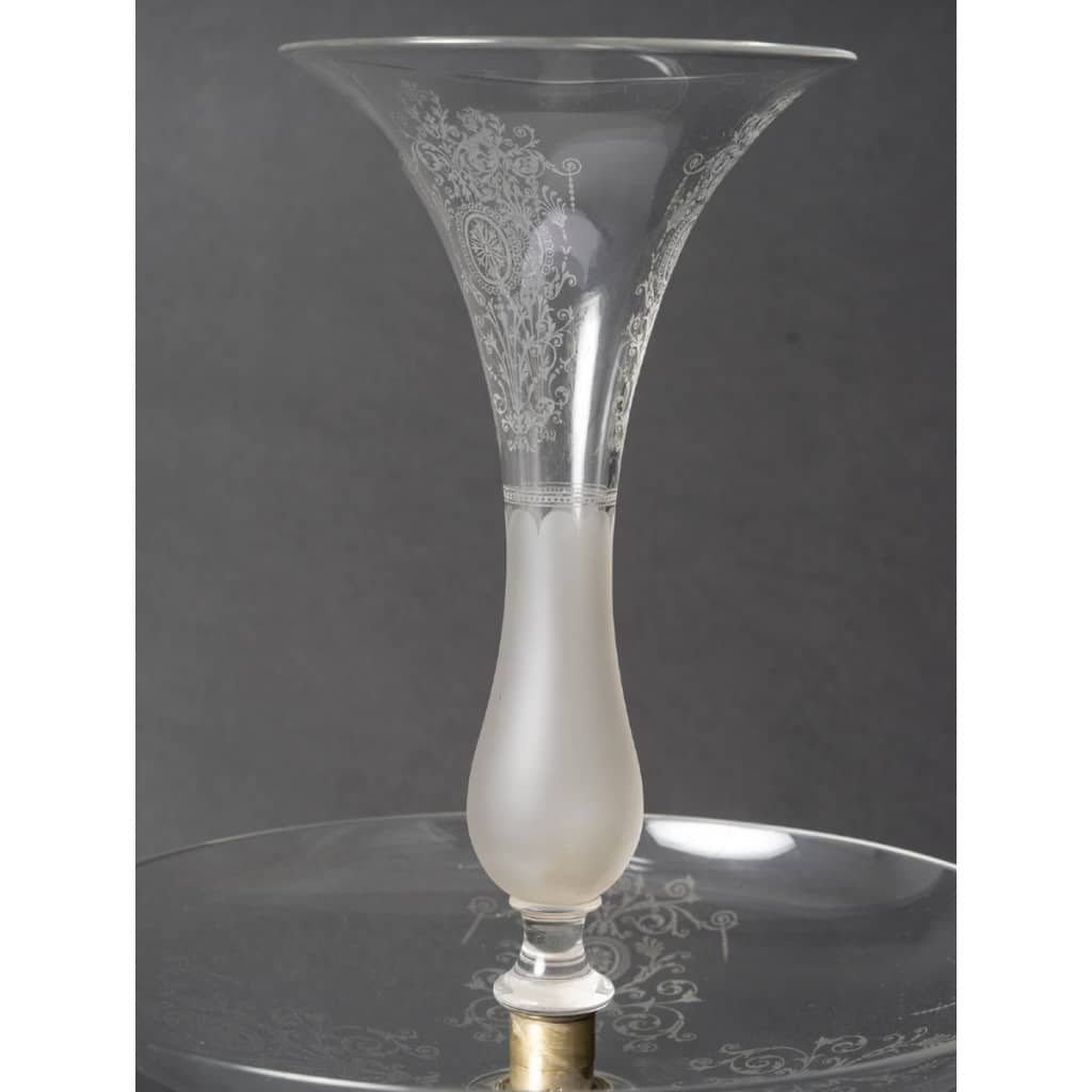 Baccarat – ensemble en cristal taillé et gravé signé Baccarat – Début XXᵉ siècle 9 Baccarat – ensemble en cristal taillé et gravé signé Baccarat – Début XXᵉ siècle 9