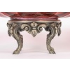 Halphen & Baccarat – Rare Ensemble en Cristal Rubis et Bronze Argenté, vers 1890/1900 20