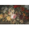 Paire de tableaux de fleurs signés « Jullien » – 1878 Huile sur toile – cadres d’origine en bois doré 14