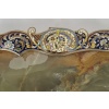 Plateau en onyx, bronze doré et émaux cloisonnés – époque Napoléon III, XIXᵉ siècle 14