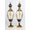 Paire de vases dans le goût de Sèvres, XIXᵉ siècle – époque Napoléon III 14