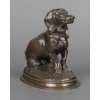Sculpture – Basset Assis (Ravageot) , Emmanuel Frémiet (1824 -1910) – Bronze 17 Sculpture – Basset Assis (Ravageot) , Emmanuel Frémiet (1824 -1910) – Bronze 17