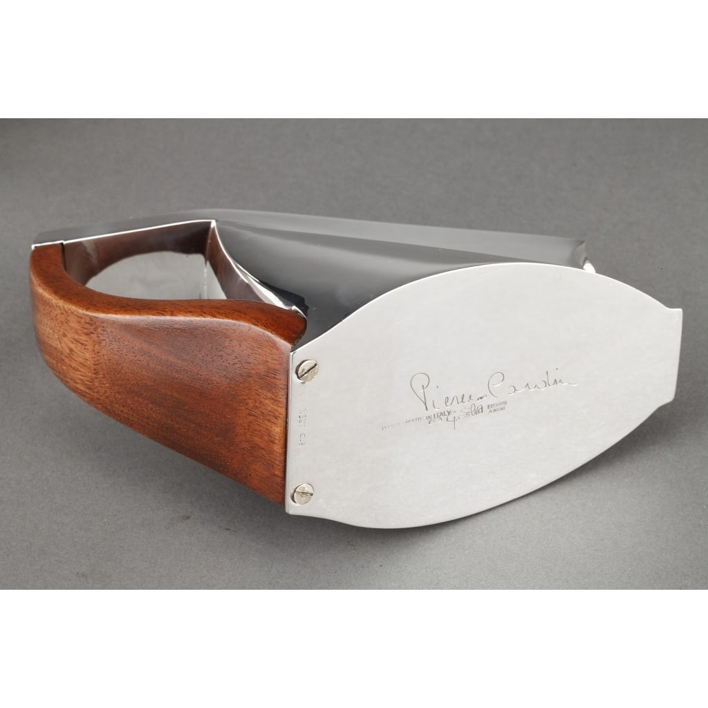 Pierre CARDIN – Service thé café 4 pièces argent massif modèle futuriste XXè 27 Pierre CARDIN – Service thé café 4 pièces argent massif modèle futuriste XXè 27