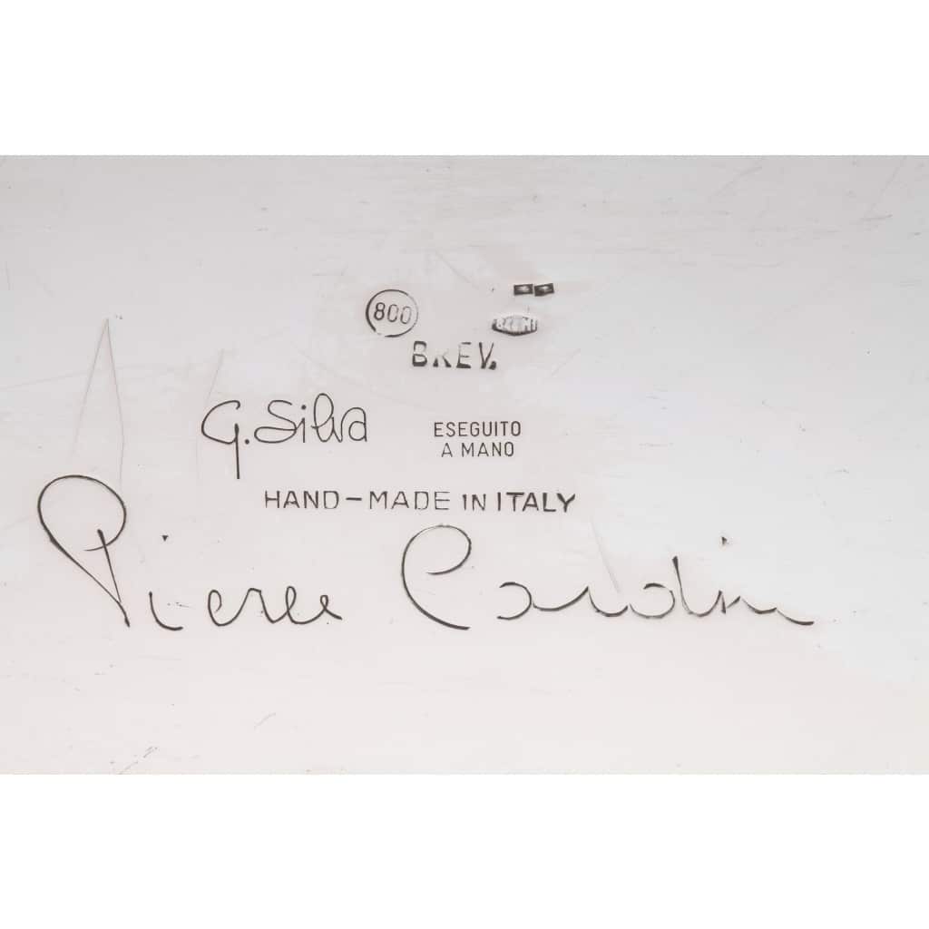 Pierre CARDIN – Service thé café 4 pièces argent massif modèle futuriste XXè 30 Pierre CARDIN – Service thé café 4 pièces argent massif modèle futuriste XXè 30