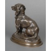 Sculpture – Basset Assis (Ravageot) , Emmanuel Frémiet (1824 -1910) – Bronze 21 Sculpture – Basset Assis (Ravageot) , Emmanuel Frémiet (1824 -1910) – Bronze 21