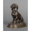 Sculpture – Basset Assis (Ravageot) , Emmanuel Frémiet (1824 -1910) – Bronze 14 Sculpture – Basset Assis (Ravageot) , Emmanuel Frémiet (1824 -1910) – Bronze 14