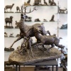Sculpture – Famille De Cervidés , Clovis – Edmond Masson (1838-1913) – Bronze 14 Sculpture – Famille De Cervidés , Clovis – Edmond Masson (1838-1913) – Bronze 14
