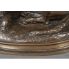 Sculpture – Basset Assis (Ravageot) , Emmanuel Frémiet (1824 -1910) – Bronze 24 Sculpture – Basset Assis (Ravageot) , Emmanuel Frémiet (1824 -1910) – Bronze 24