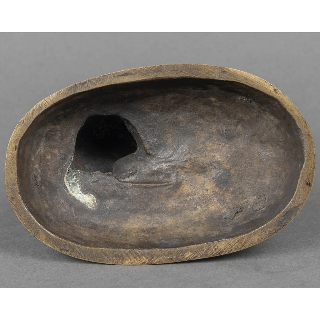 Sculpture – Basset Assis (Ravageot) , Emmanuel Frémiet (1824 -1910) – Bronze 13 Sculpture – Basset Assis (Ravageot) , Emmanuel Frémiet (1824 -1910) – Bronze 13