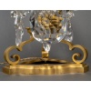 Paire de girandoles de style Louis XV en bronze doré et décor de cristal Maison Baguès vers 1950-1960 22