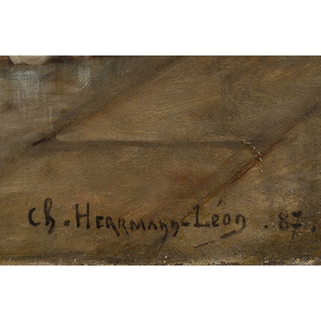 Charles Léon HERRMANN (1838-1907) « Diane » 6