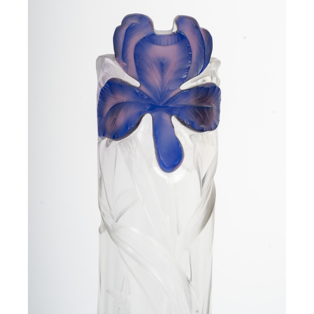 Cristallerie Moser à Karlsbad, Vase soliflore. Vers 1900. 3 Cristallerie Moser à Karlsbad, Vase soliflore. Vers 1900. 3