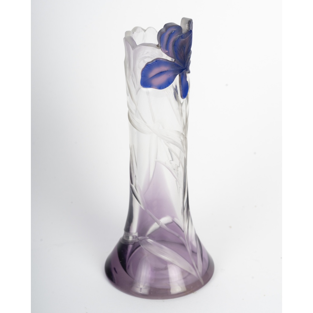 Cristallerie Moser à Karlsbad, Vase soliflore. Vers 1900. 4 Cristallerie Moser à Karlsbad, Vase soliflore. Vers 1900. 4