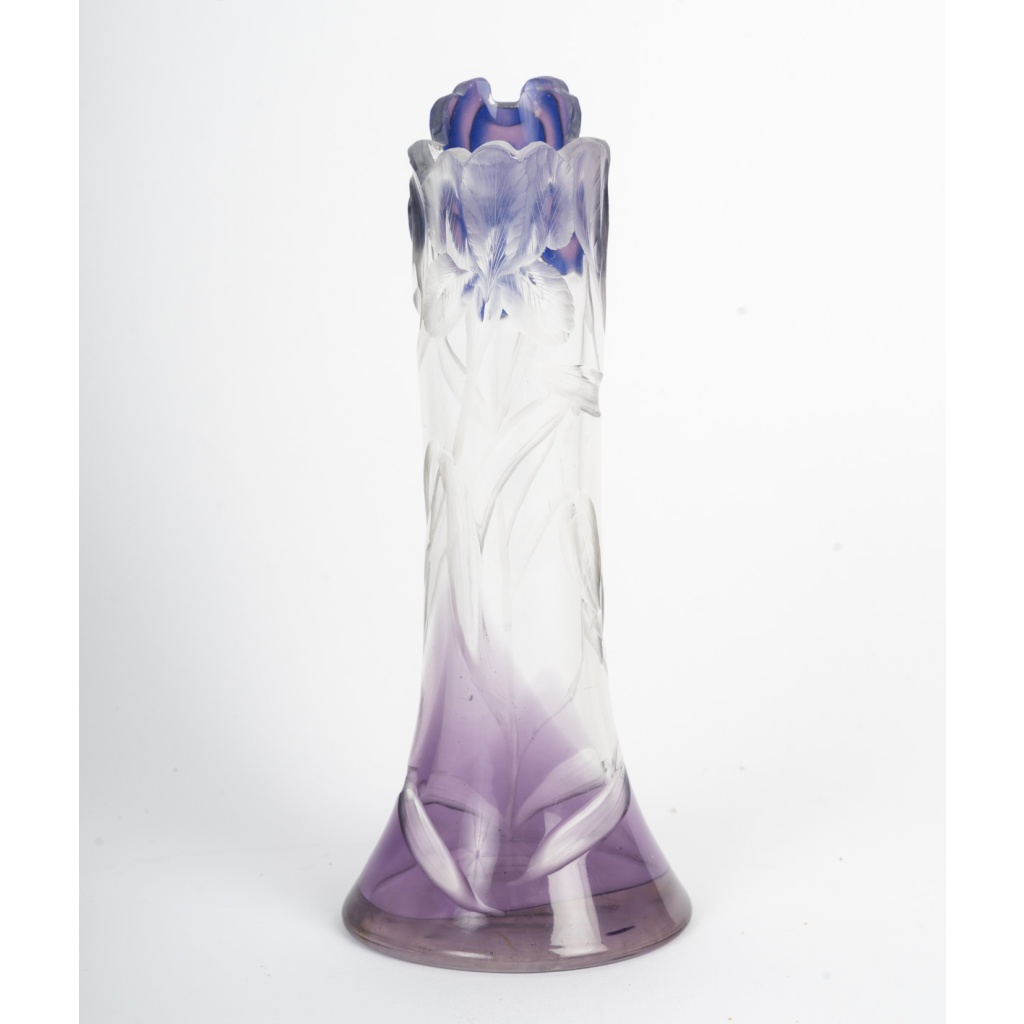 Cristallerie Moser à Karlsbad, Vase soliflore. Vers 1900. 5 Cristallerie Moser à Karlsbad, Vase soliflore. Vers 1900. 5