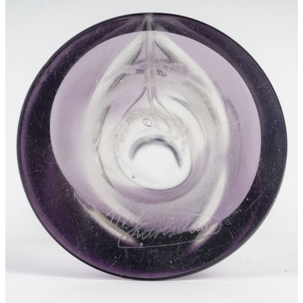 Cristallerie Moser à Karlsbad, Vase soliflore. Vers 1900. 8 Cristallerie Moser à Karlsbad, Vase soliflore. Vers 1900. 8