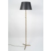 Lampadaire en laiton à l’imitation du bambou, années 1950 8