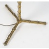 Lampadaire en laiton à l’imitation du bambou, années 1950 9