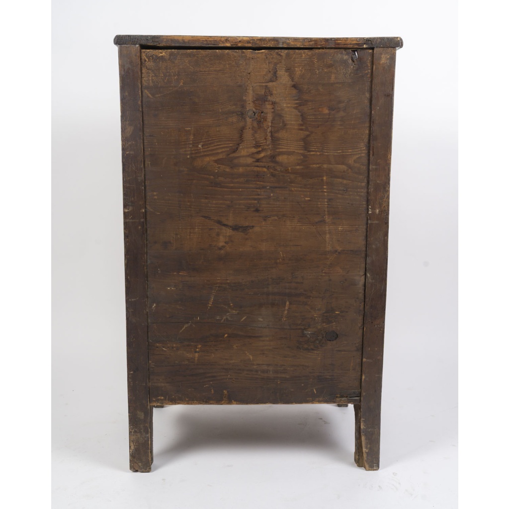 Commode d’époque Louis XVI en marqueterie 11