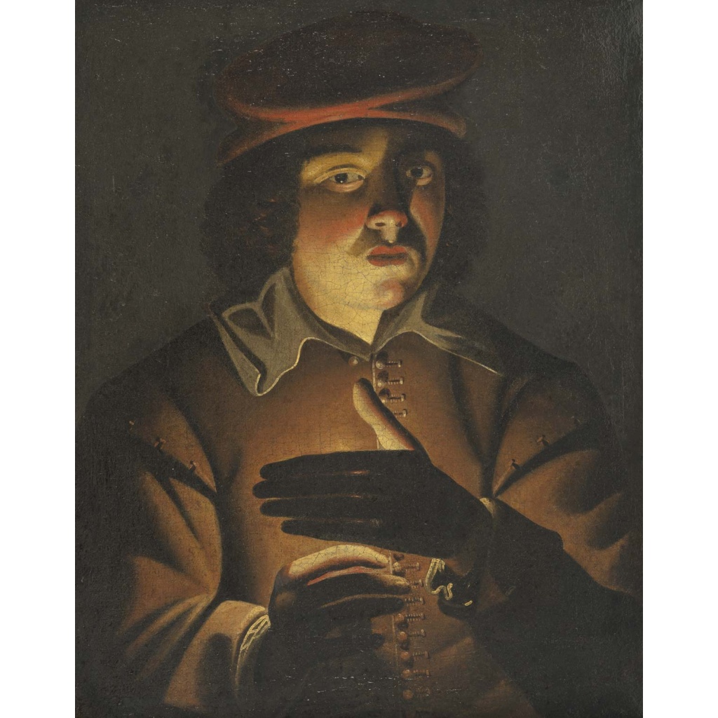 Wolfgang HEIMBAC (1615-1678) entourage » La bougie »