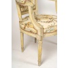Paire de Fauteuils en hêtre laqué d’Époque Louis XVI vers 1780-1790 19 Paire de Fauteuils en hêtre laqué d’Époque Louis XVI vers 1780-1790 19