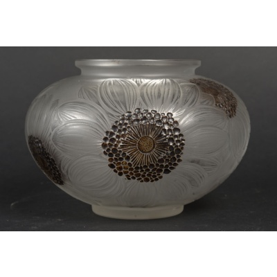 René LALIQUE Vase « DAHLIAS » 1923 2