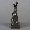 Sculpture – Groupe De Deux Lapins , Maurice Frécourt (1890-1961) – Bronze 15