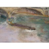 Serge Belloni (1925-2005) – Paris Pont du Carrousel, et de l’Observatoire huile sur bois vers 1980 17
